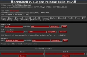 web shell c99